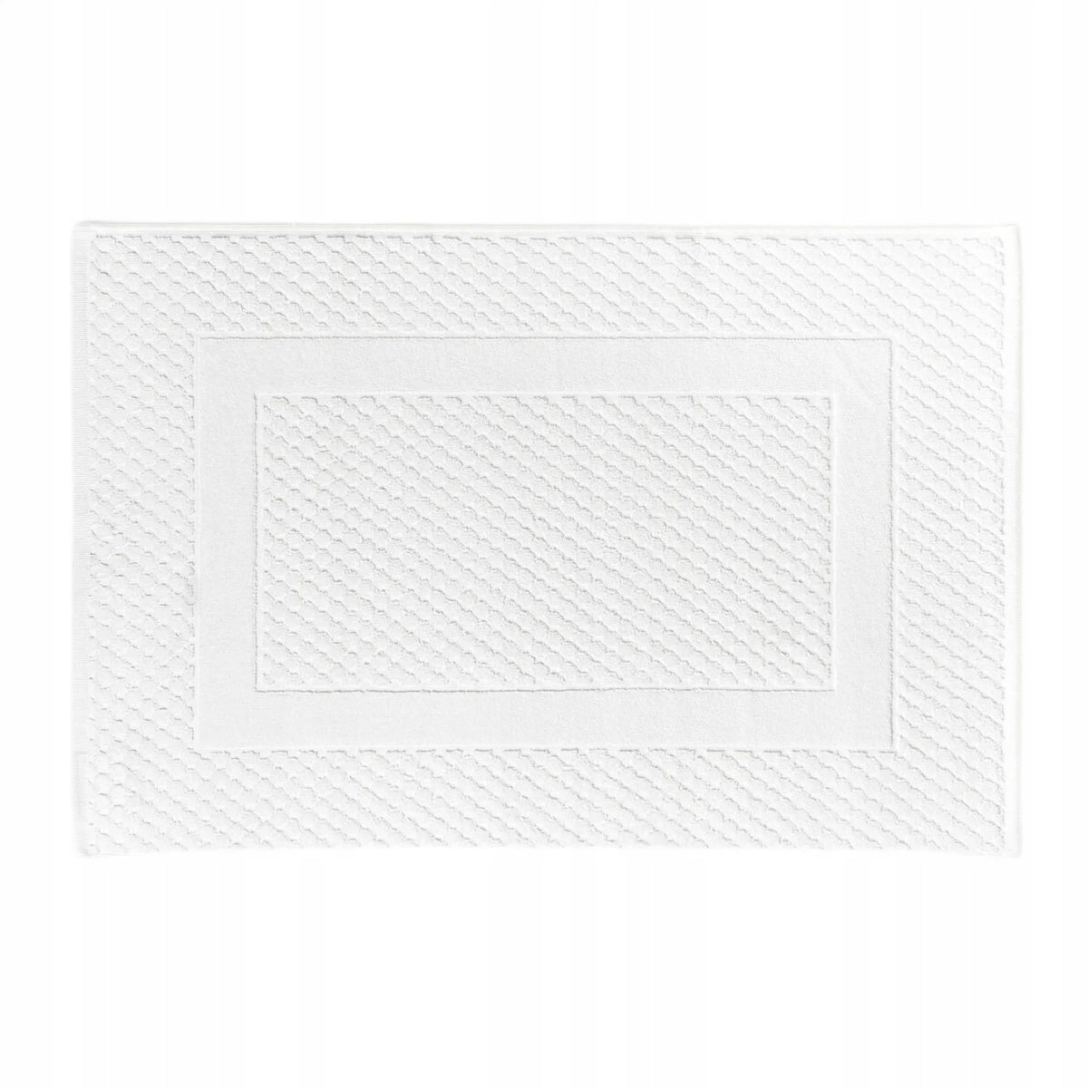Bathroom Rug WESTWING non-slip cotton mat white 70 x 120