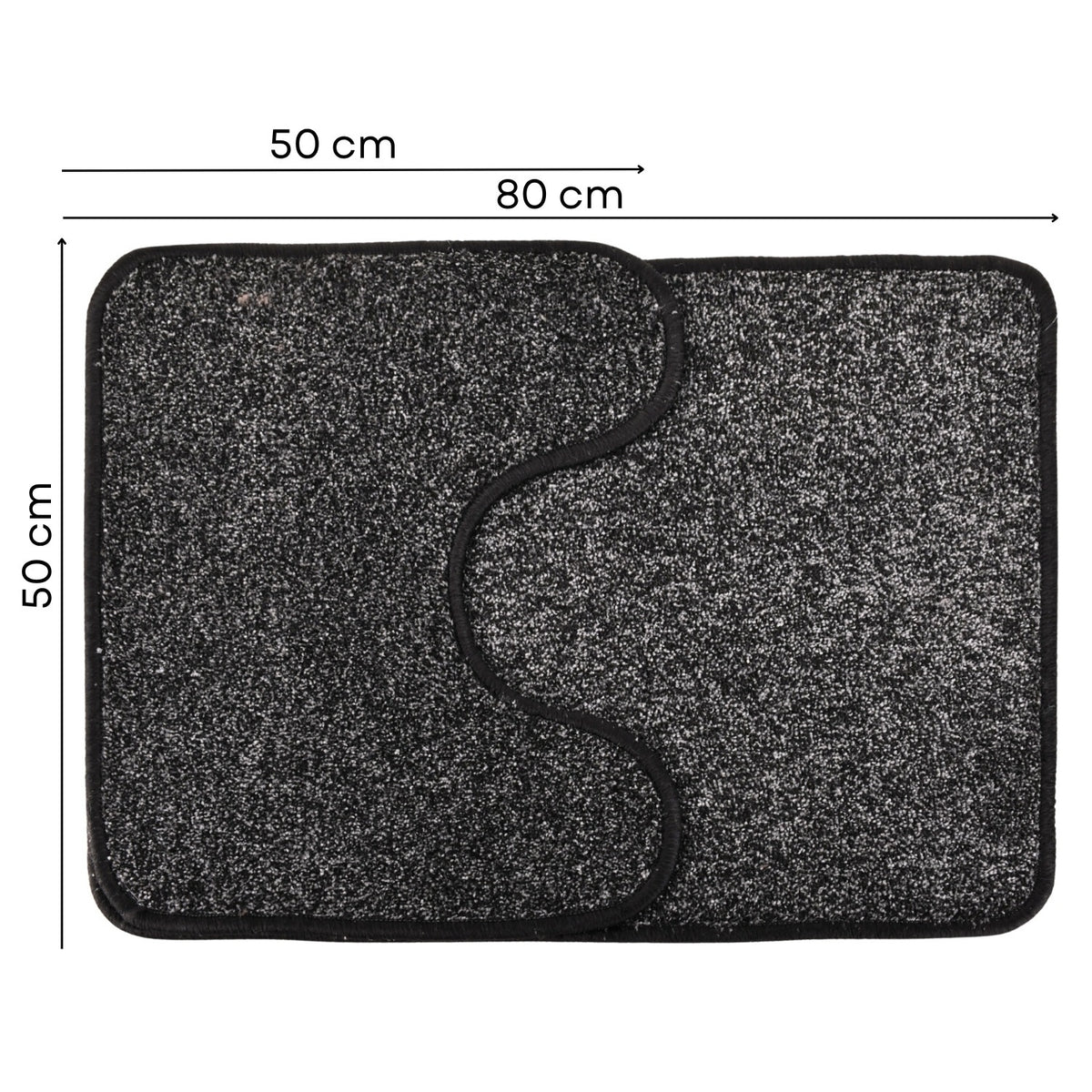 Bathroom Rugs Set of 2 pcs 50x80 50x50 Toilet Rug Soft MIX Manufacturer code 5903039469068