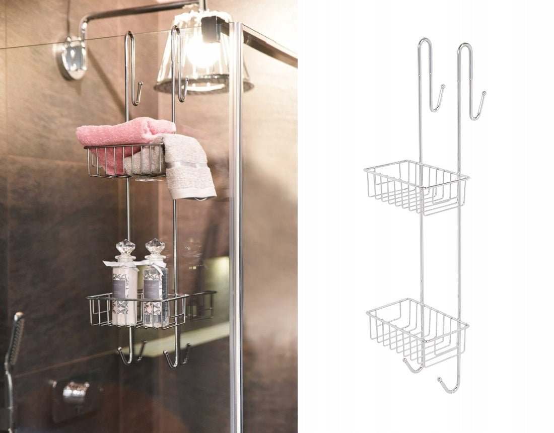 Bathroom SHELF suspended for cabin steel non-invasive silicone pads Brand Magiczna-Łazienka