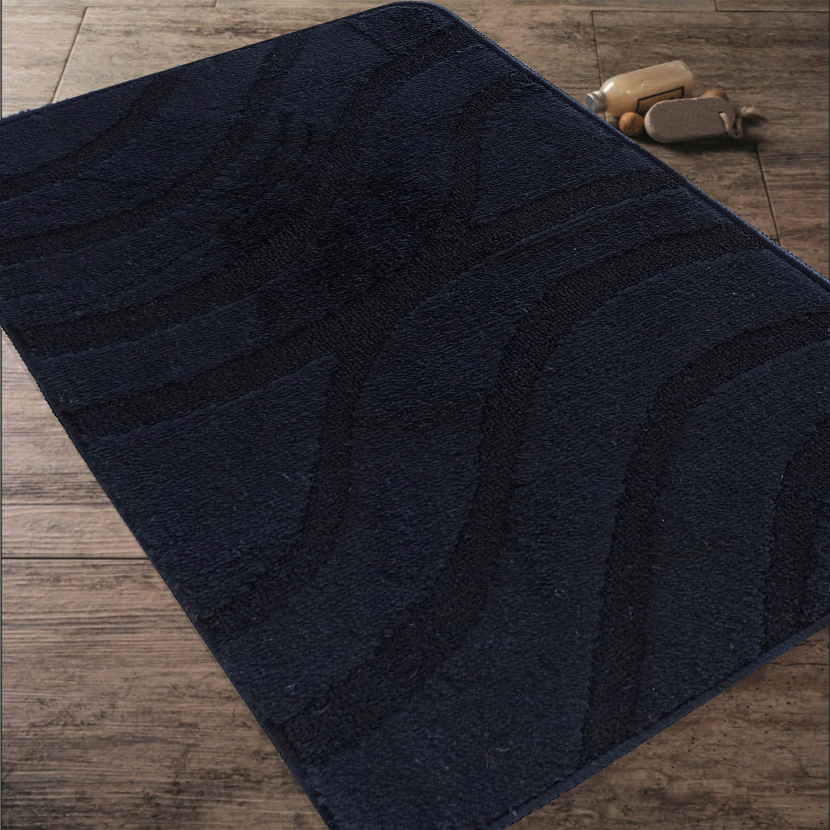 Bathroom Set - Thick Soft -MONTANA-SYMPHONY- Black EAN (GTIN) 5905490918420
