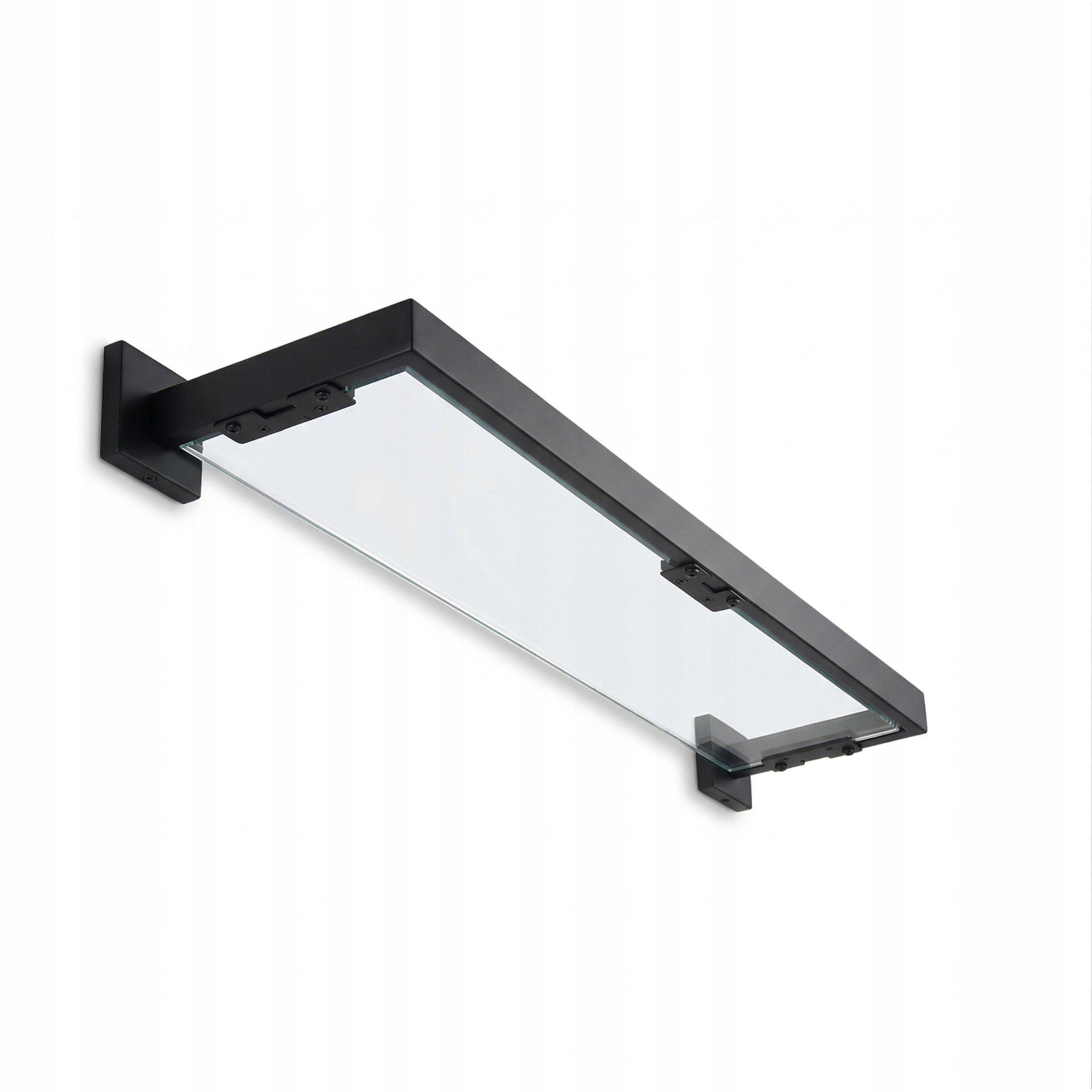 Bathroom Shelf Glass Black Mat Under Mirror Shower Cosmetics Loft 50cm Manufacturer code LOT-SH50-B