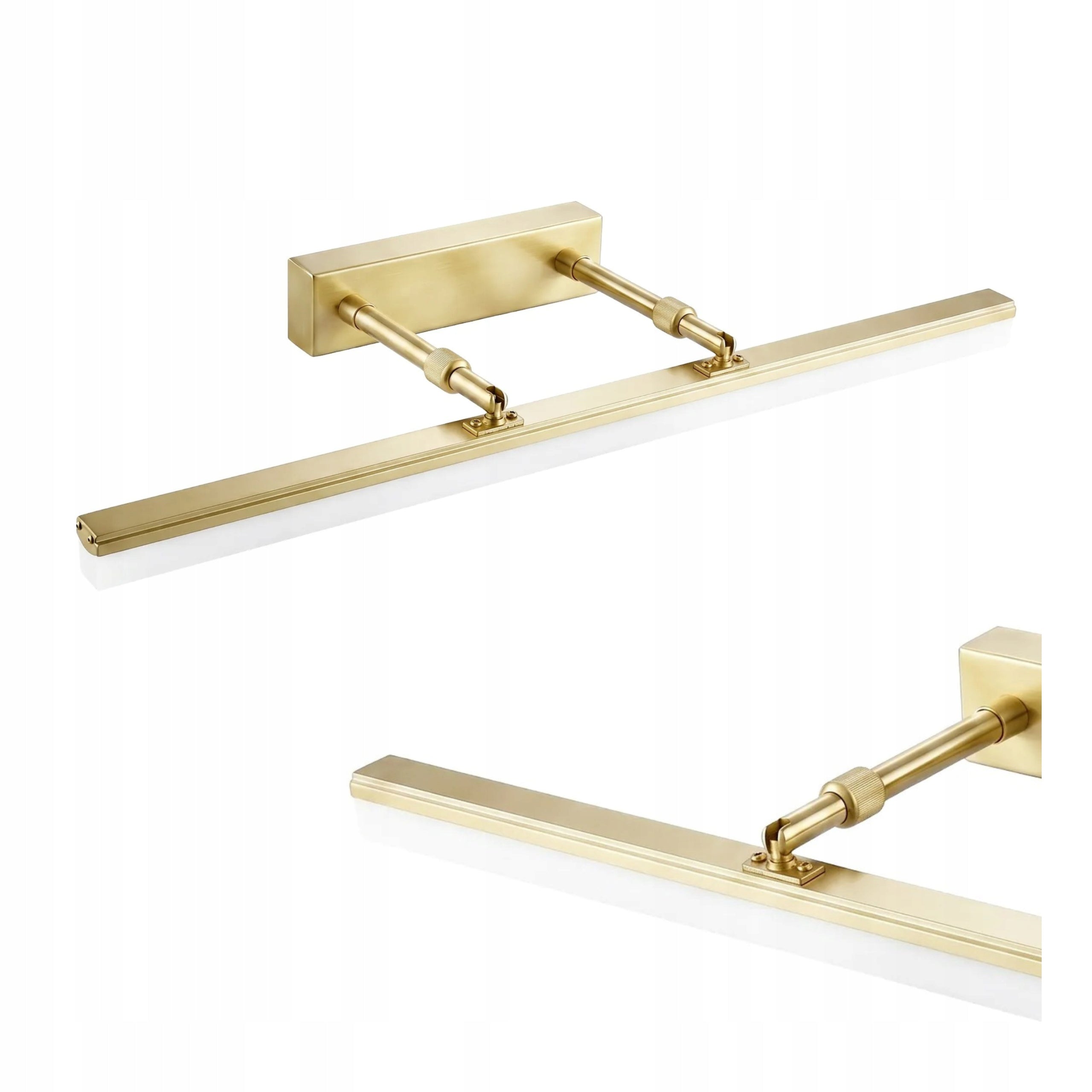 Bathroom Wall Lamp Over Mirror Led Gold Brushed 60 cm Lamp Over Picture