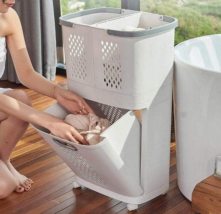 Bathroom basket with 3 compartments EAN (GTIN) 5906852714193