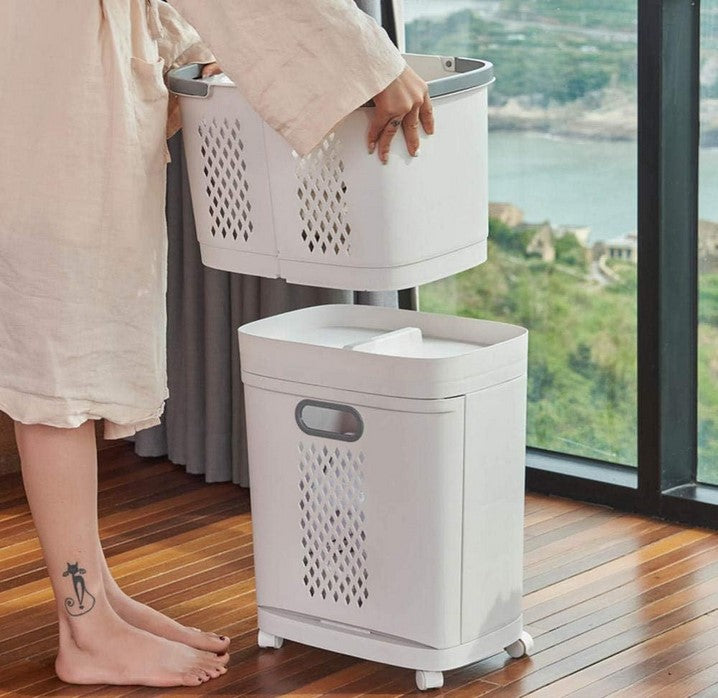 Bathroom basket with 3 compartments Manufacturer code 5906852714193