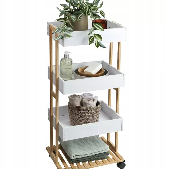 Bathroom cabinet RACK wooden HOMLA EAN (GTIN) 8721037158664