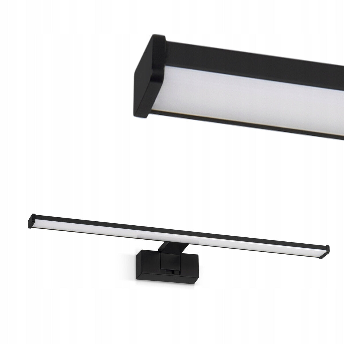 Bathroom lamp LL WALL LAMP 12W black wall lamp over mirror 60cm LED IP44 Packaging status original