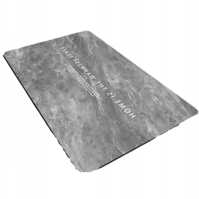 Bathroom mat with diatomite absorbent quick-drying non-slip 40x60cm