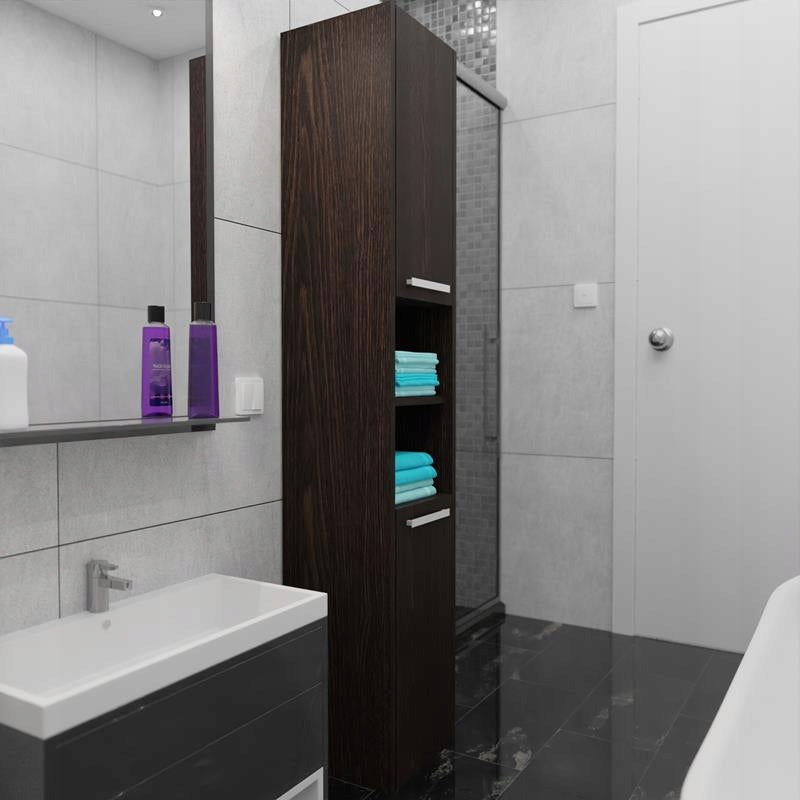 Bathroom post 30 EX3 wenge bookcase cabinet shelf Packaging status original