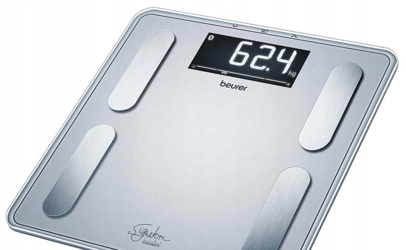 Bathroom scale BEURER BF 405 SignatureLine Silver Kind electronic