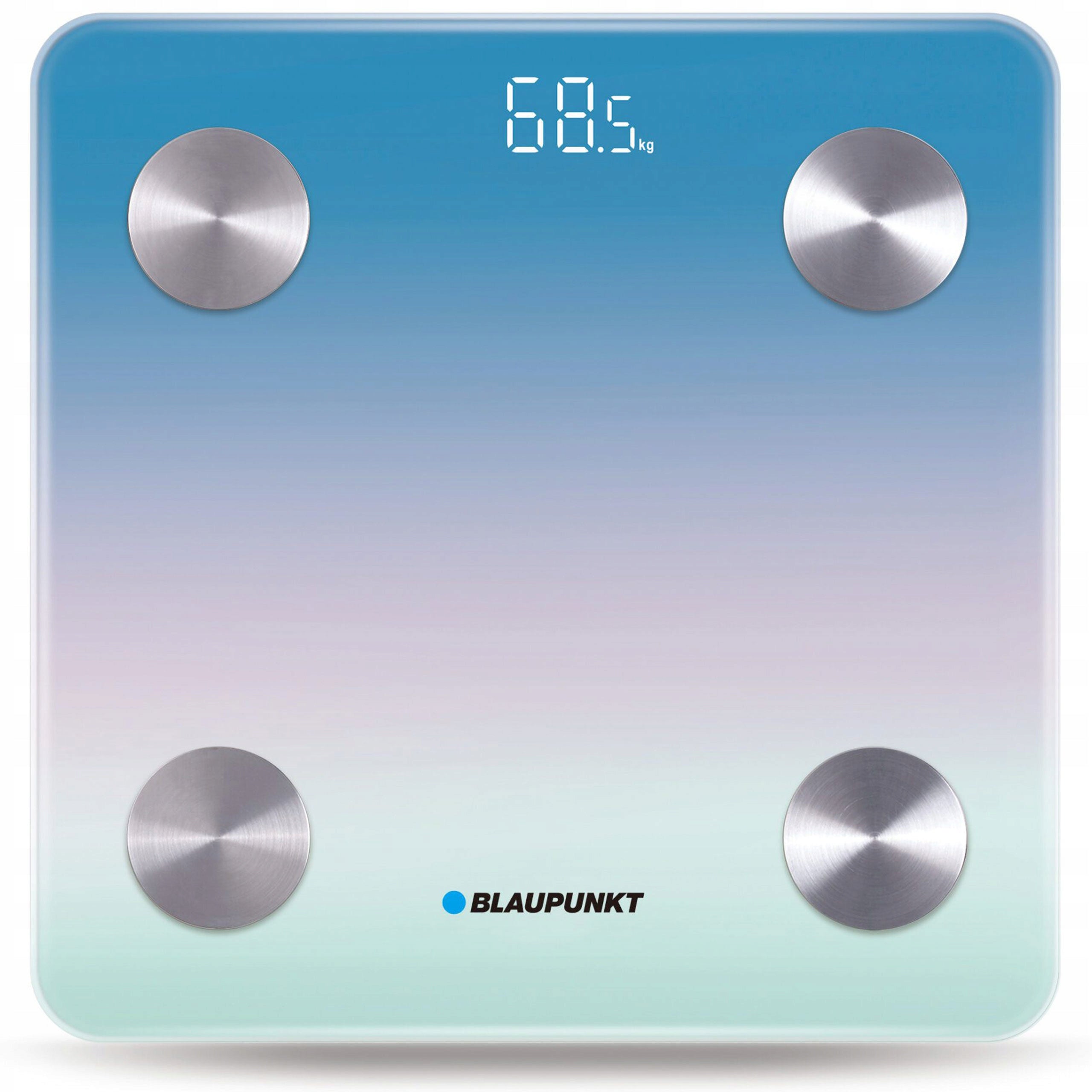 Bathroom scale Blaupunkt BSM601BT Bluetooth Up to 180kg Tempered glass