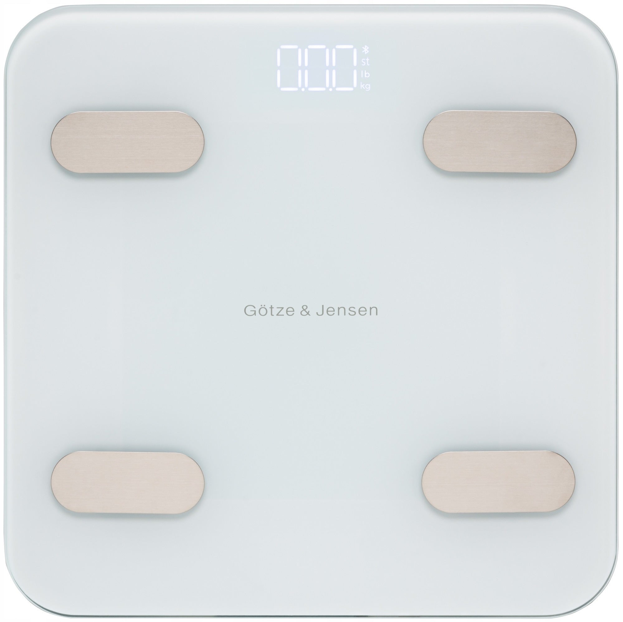 Bathroom scale GOTZE & JENSEN Analyzer BT BS700W White