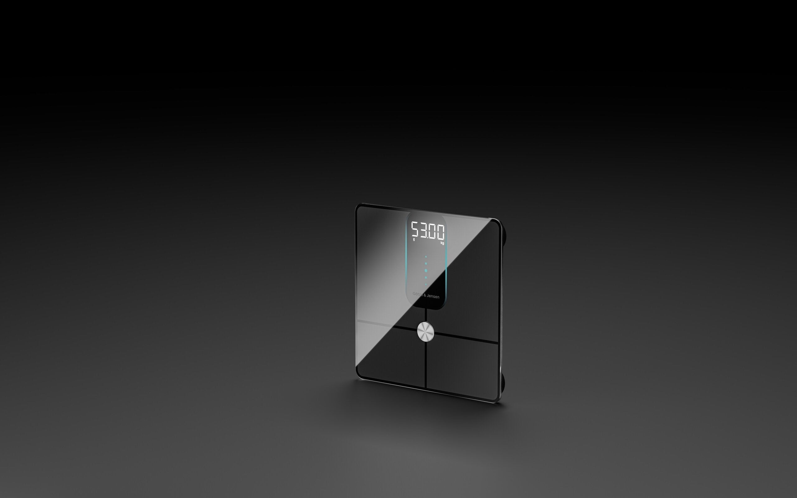 Bathroom scale GÖTZE & JENSEN BS906K Analyzer BT Black Brand Götze & Jensen