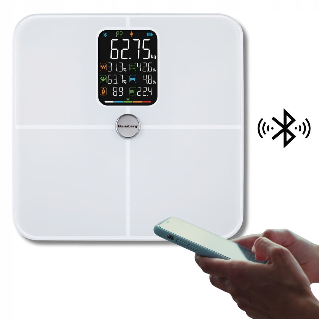 Bathroom scale SMART body composition analyzer 180kg analytical intelligent