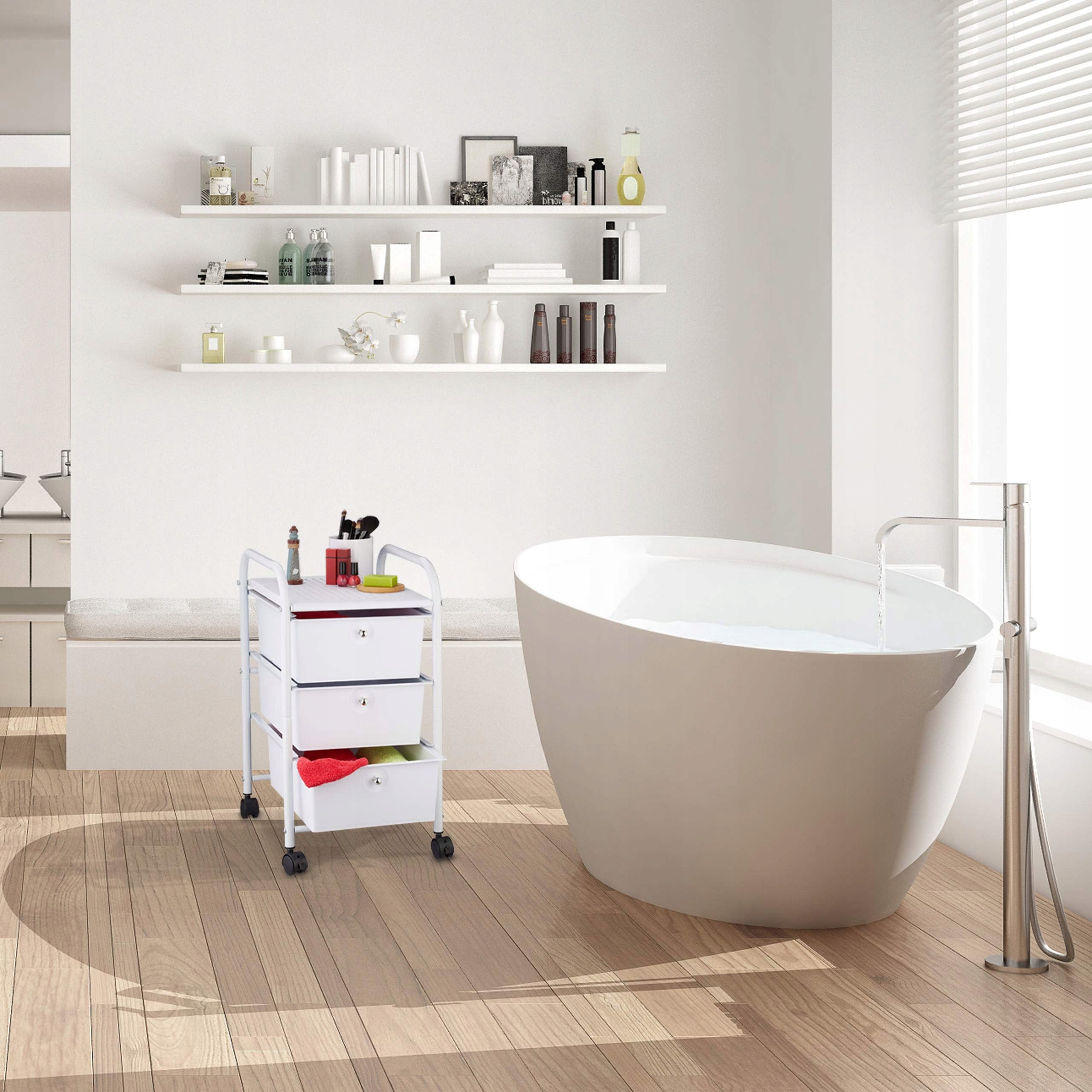 Bathroom trolley Relaxdays Brand Relaxdays