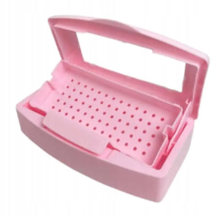 Bathtub container for disinfection and sterilization of tools pink