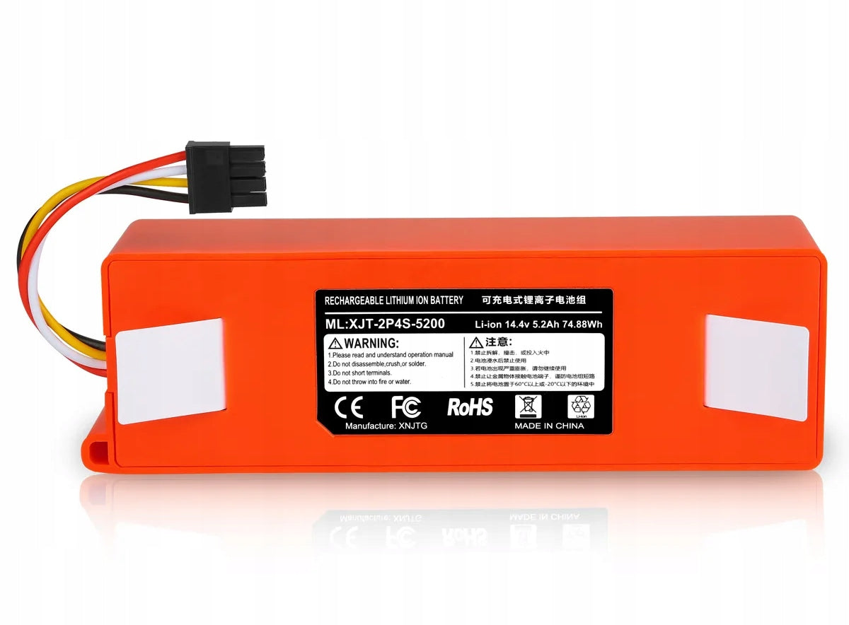 Battery 14,4V 5,2Ah for Xiaomi Roborock S5, S50, S502-00, S552-00, S5 Max Packaging status original