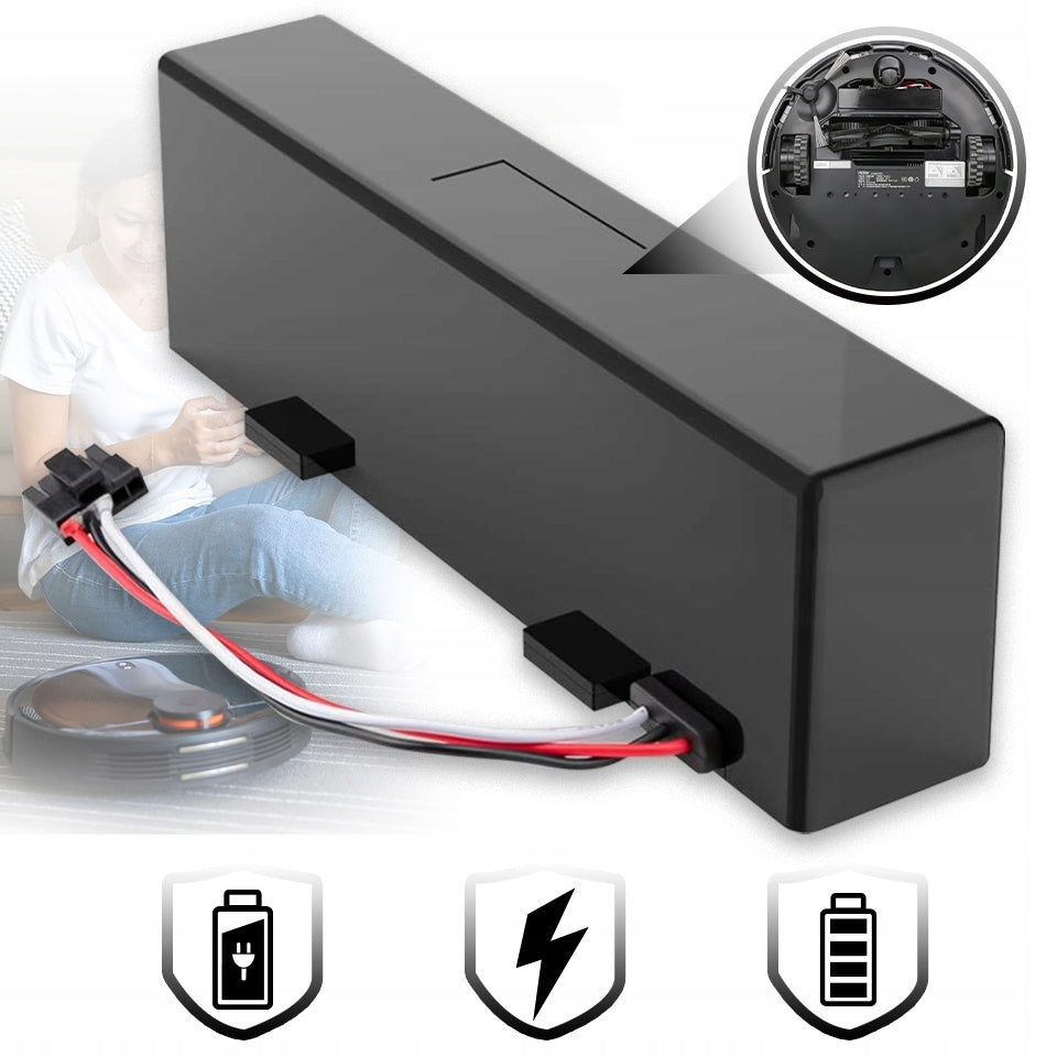Battery 3200mAh Battery for Xiaomi Robot Mop Pro INR18650 MA1-4S1P-SC Manufacturer no brand