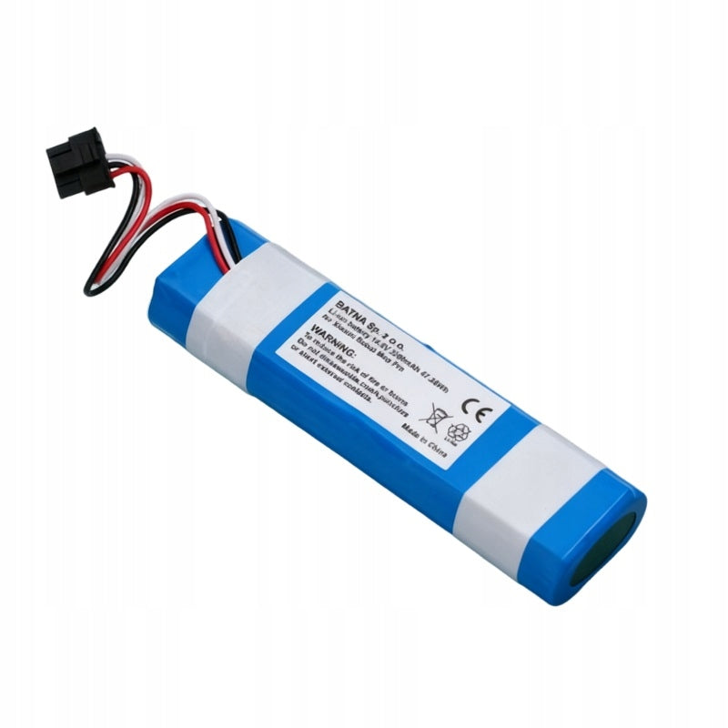 Battery 3200mAh for Xiaomi Robot Mop Pro 14.8V Li-ion Manufacturer code 18650 MA1-4S1P-SC 1