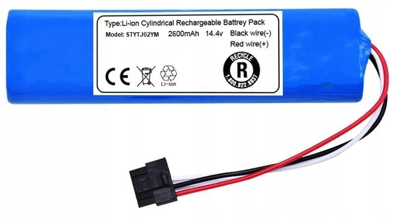 Battery NR18650 MH1-4S1P-SC For Xiaomi VIOMI V3 V2 PRO JX37