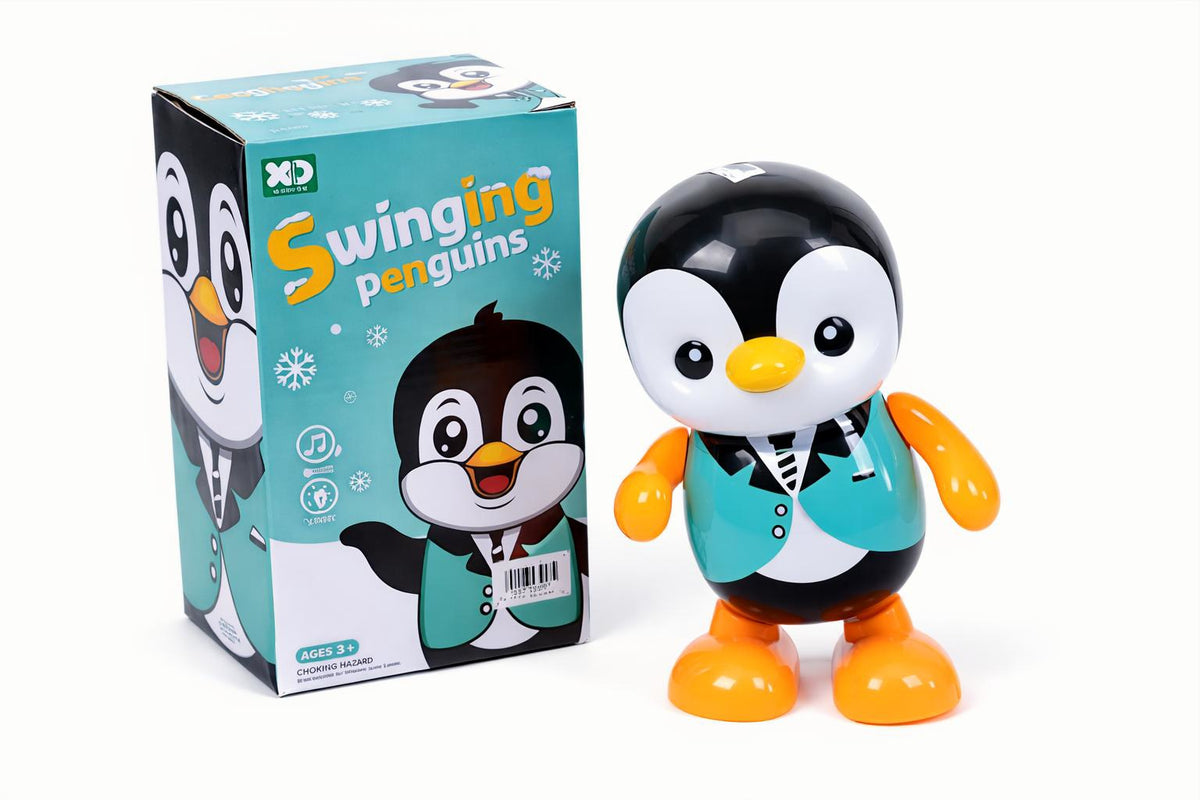 Battery Operated Penguin with Light and Sound Effect
