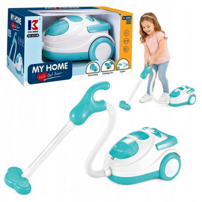 Battery Operated Vacuum Cleaner Blue