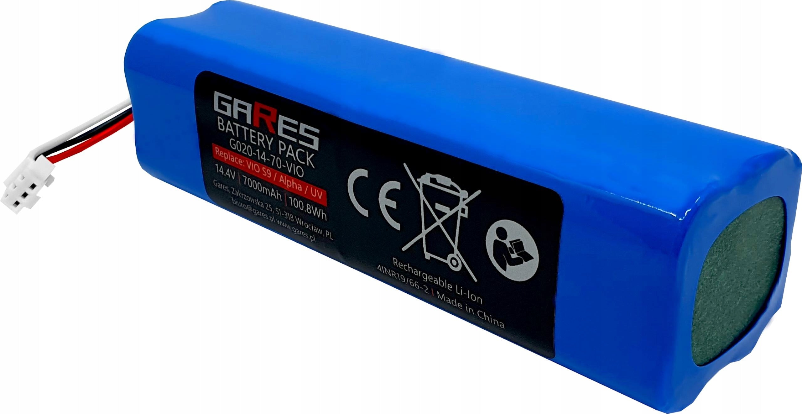 Battery Rechargeable Battery for Lenovo T1 Pro 14,4V 7Ah Manufacturer Gares