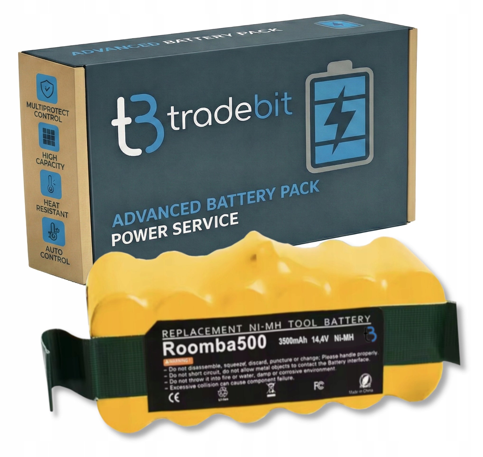 Battery Rechargeable Battery for iRobot Roomba Series 500 600 700 800 900 3500mAh Ni-MH