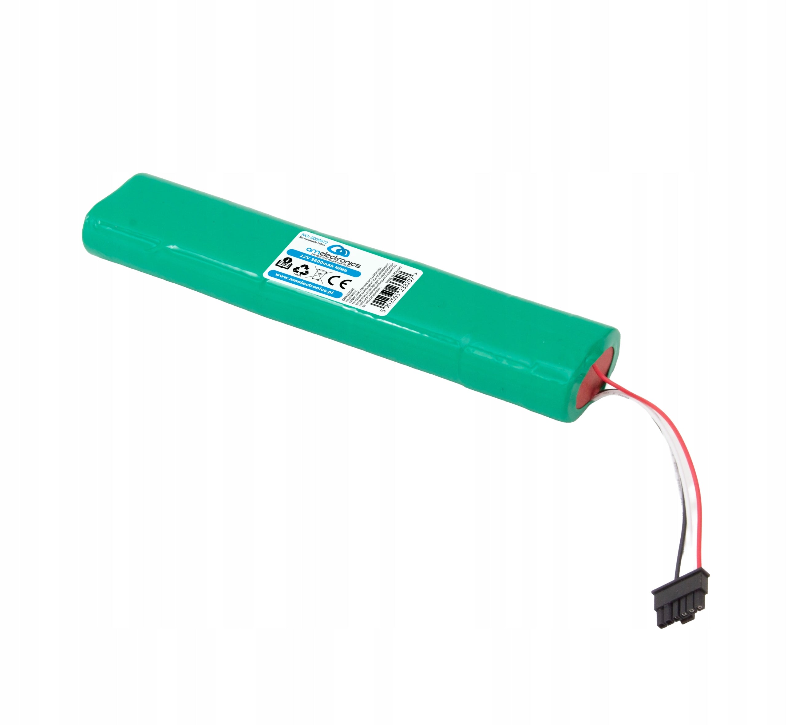Battery Replacement for Neato BotVac D Series 12V 3,6Ah NiMh (0972)