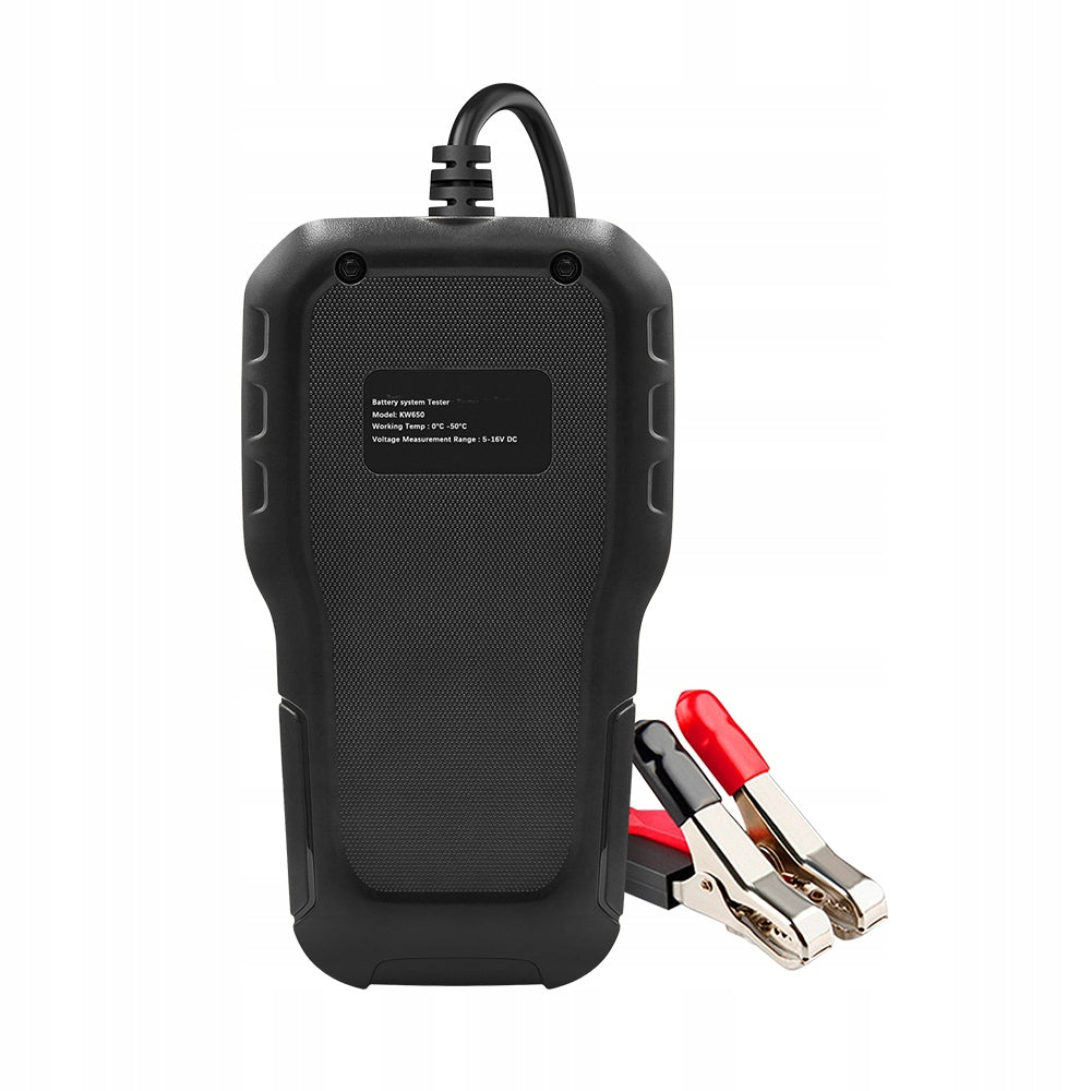 Battery TESTER KONNWEI KW650 6V 12V Polish Polish Menu by Autokomp Brand Konnwei