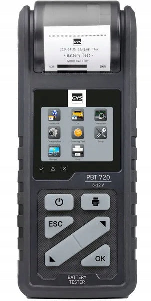 Battery Tester PBT-720 Start-Stop Tester 12V Battery Analyzer Brand Profes