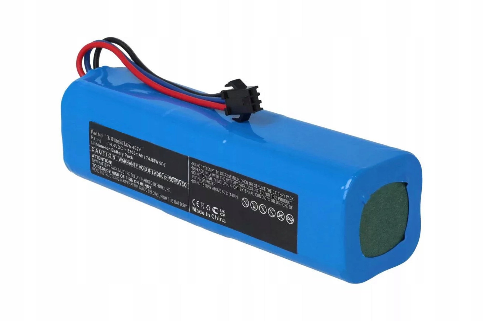 Battery battery vacuum cleaner Proscenic M7 M8 Arnagar S8 Xiaomi D800 5200mAh