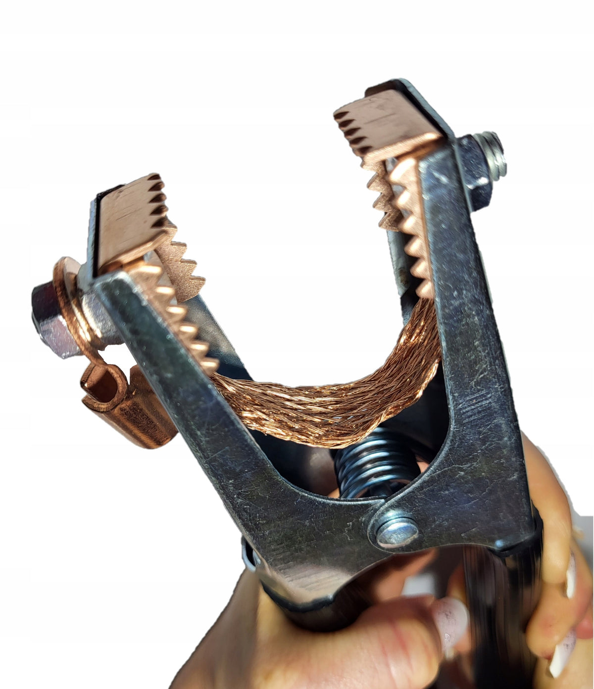 Battery clamp 900A crocodile frogs minus POLISH PRODUCT 1 piece Length 0.2 m