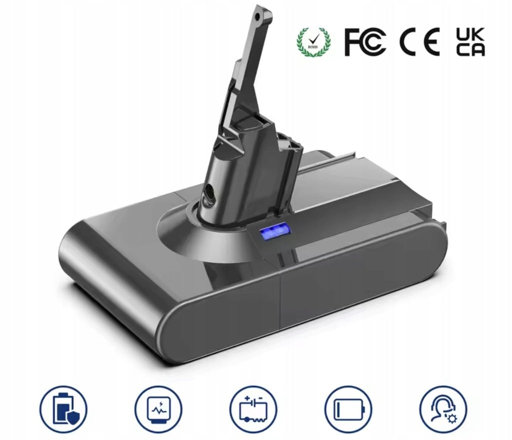 Battery for Dyson V8 SV10 SV25 21.6V absolute animal 6000mAh Packaging status original