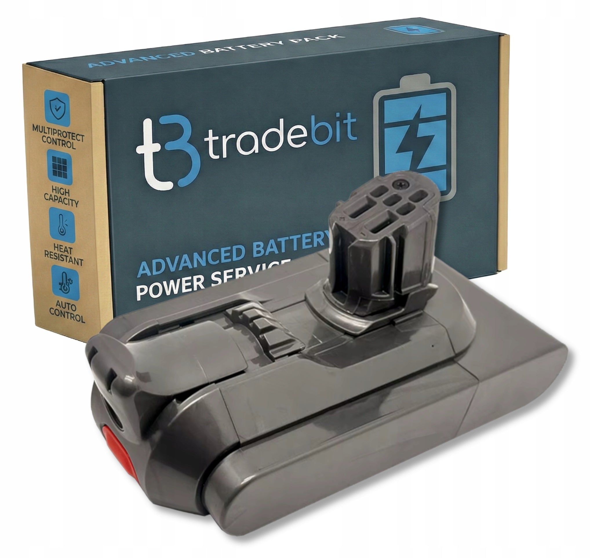 Battery for Dyson vacuum cleaner V12 detect slim SV20 25.2V 3000mAh