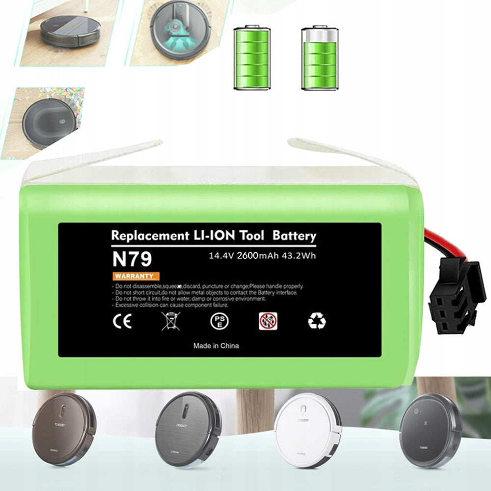 Battery for Ecovacs Deebot N79 N79S Eufy RoboVac 11S 11S MAX vacuum cleaners Model vvpseedki