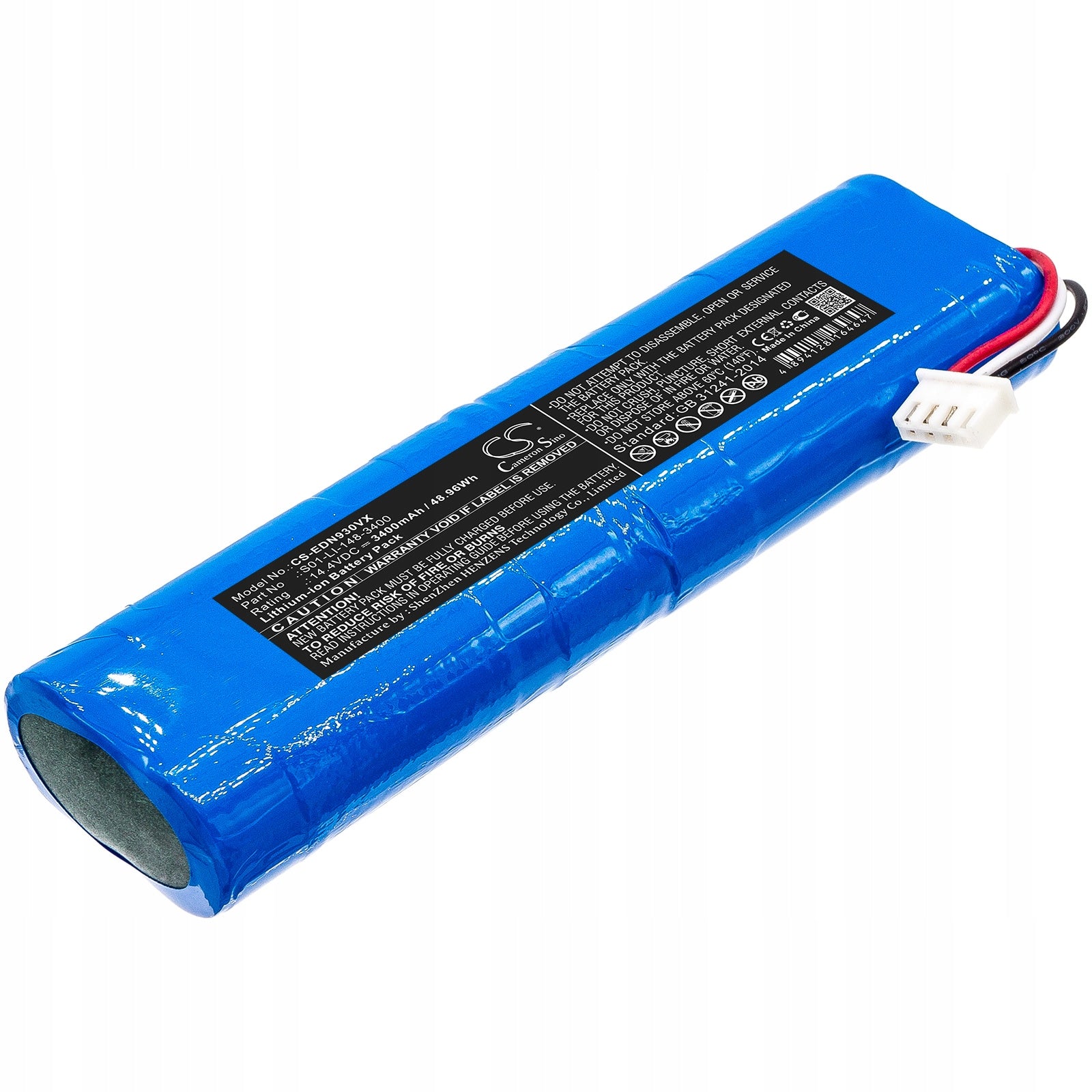 Battery for Ecovacs Deebot Ozmo 900 Deebot Ozmo 920 N5 N8 14,4V 3400mAh