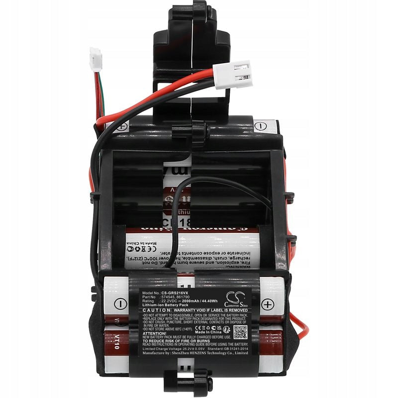 Battery for Gorenje SVC216FS SVC216FR SVC216FGD Vacuum Cleaner, Replacement Battery 574545 861790 Manufacturer Cameron Sino