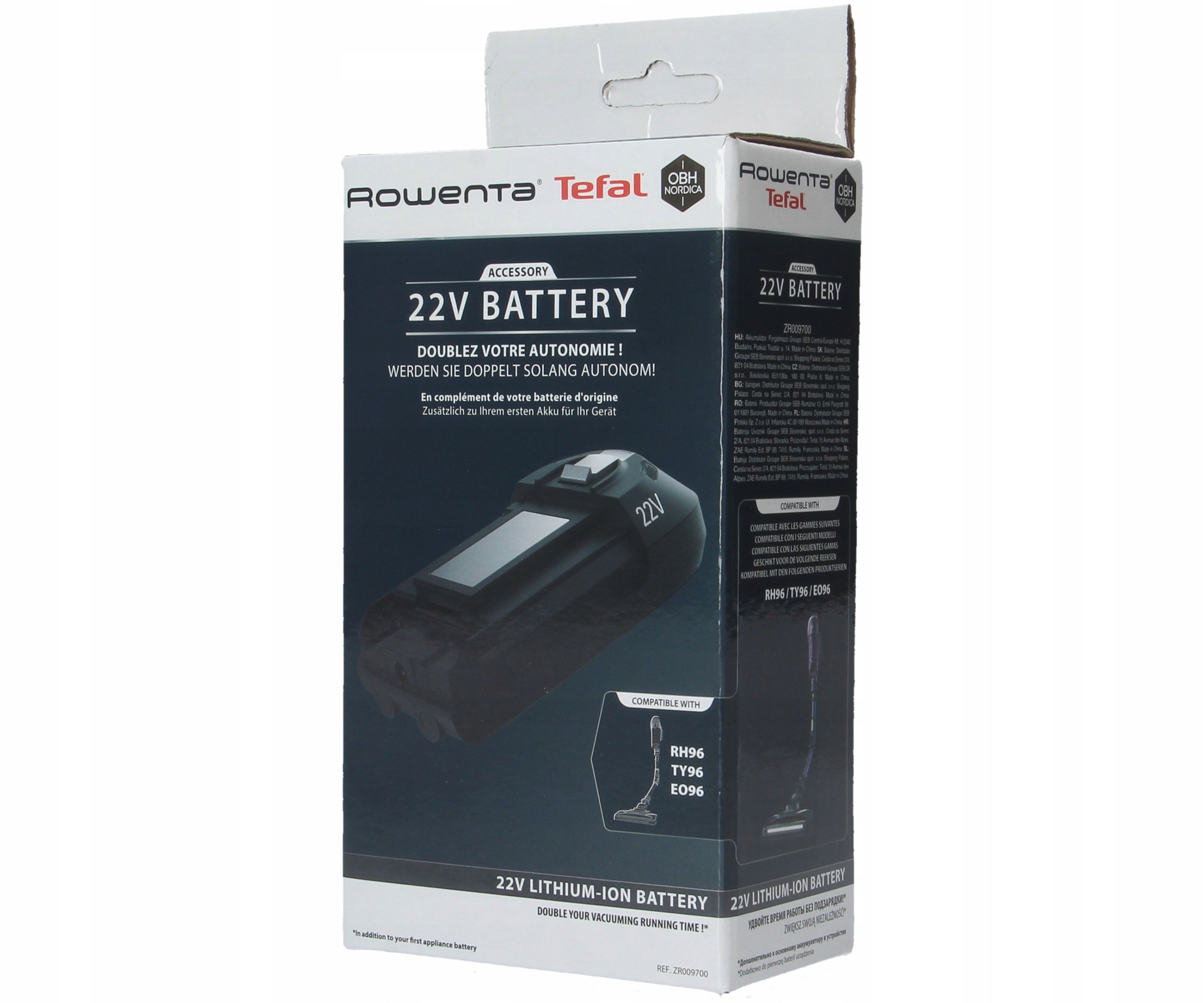 Battery for TEFAL X-Force Flex 8.60 vacuum cleaner Manufacturer SEB