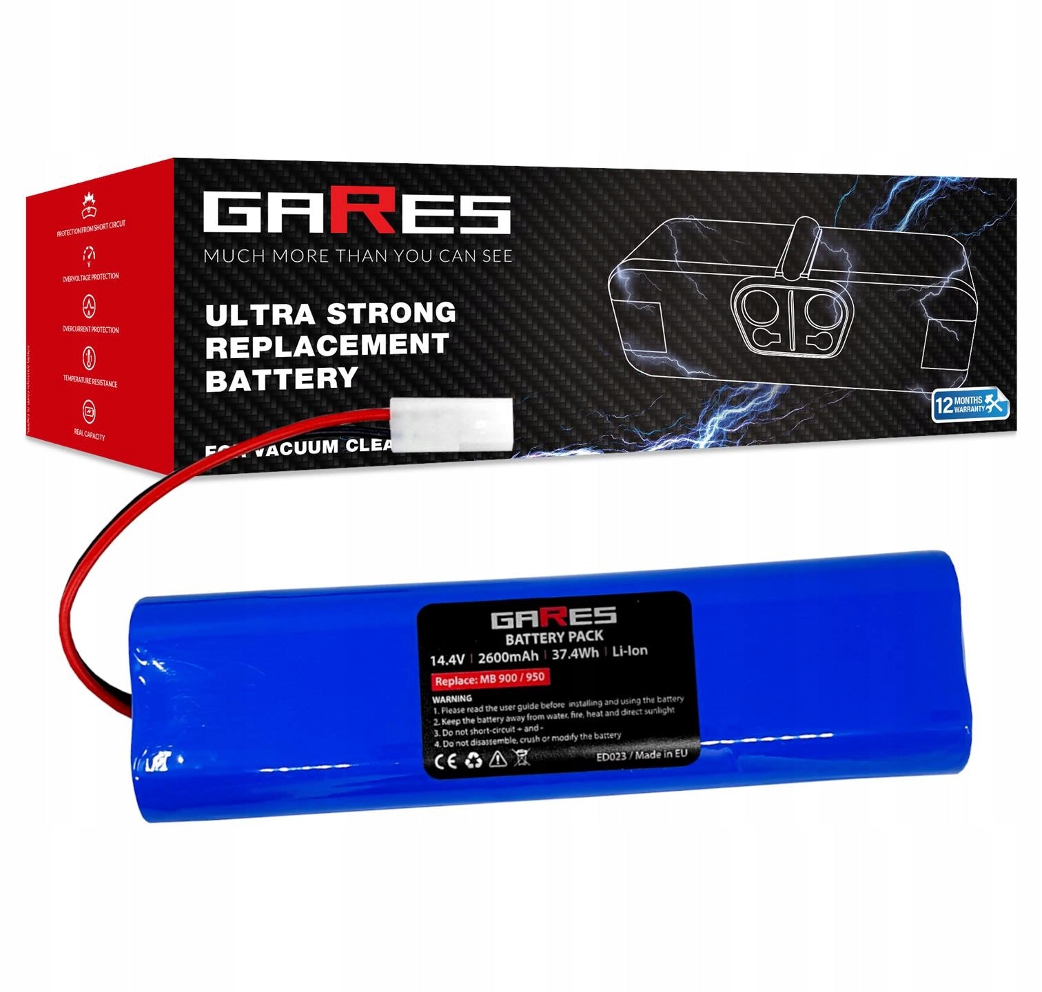 Battery for Tefal Xplorer Series 75 14,4V / 14,8V 2,6Ah