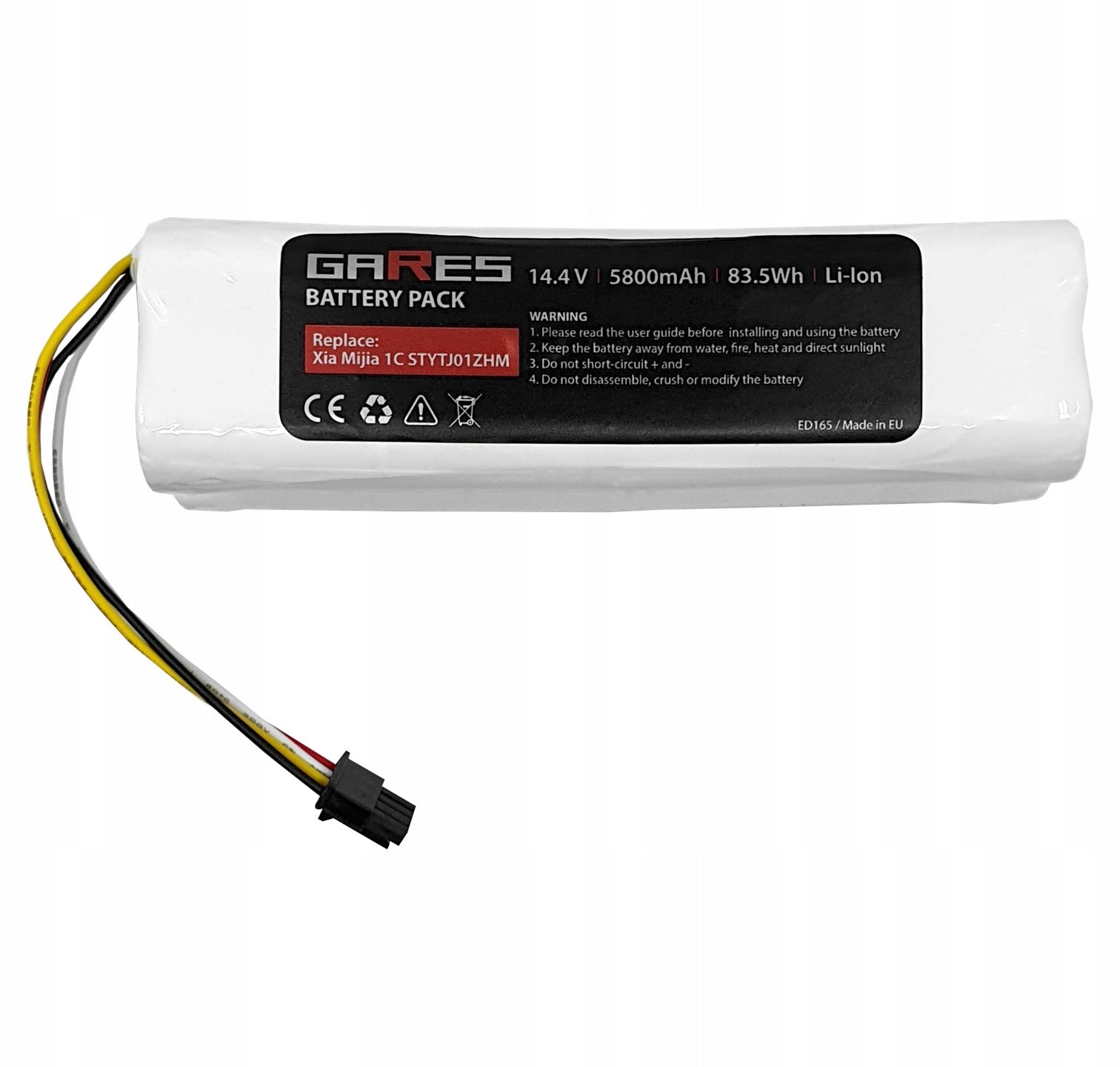Battery for Xiaomi X10+ PLUS B101CN B105CN OMNI 1S 14.4V 5,8Ah Manufacturer Gares