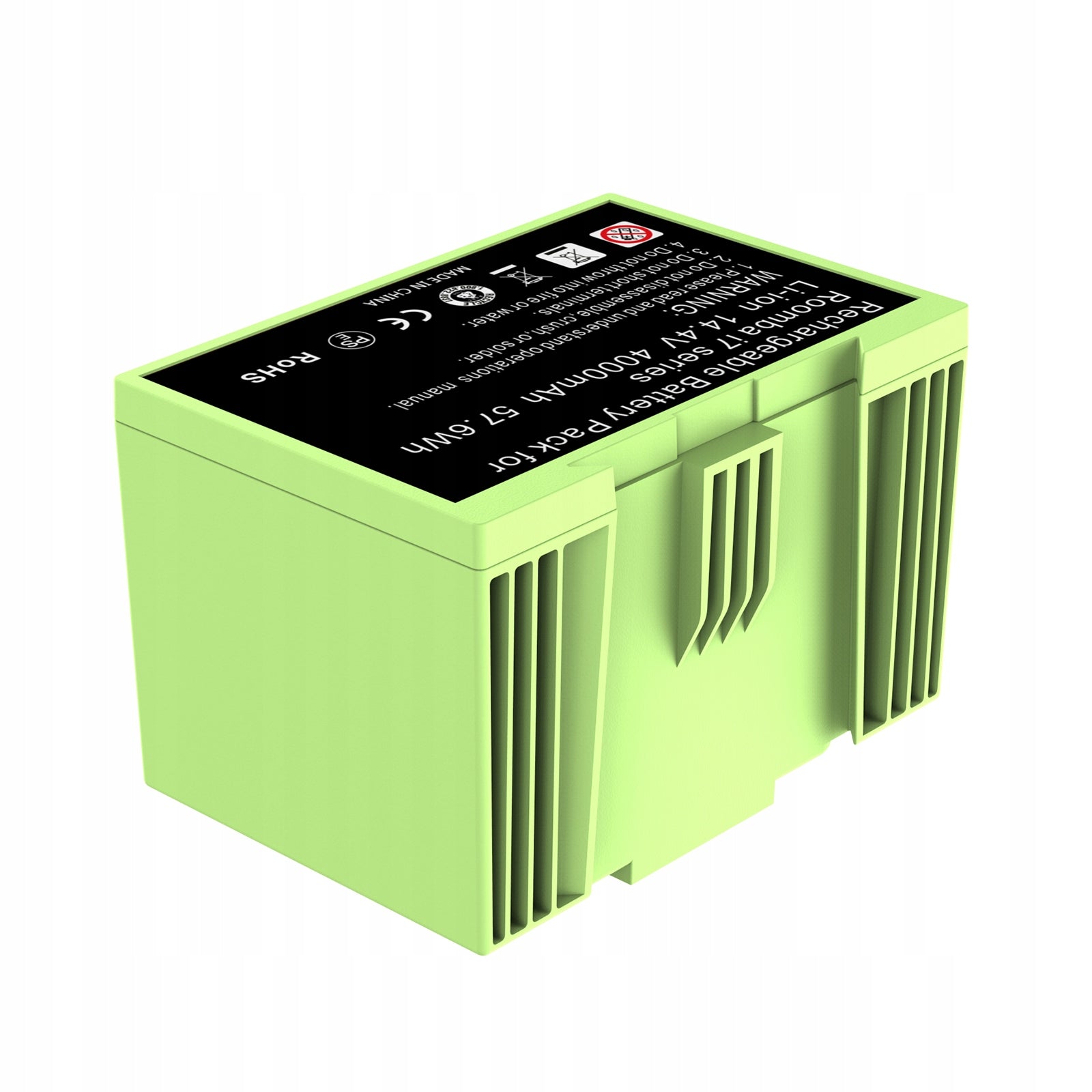 Battery for iRobot Roomba i7 + i3 + i4 + e5 e6 ABL-D1 4000maH Manufacturer code 4069971251534