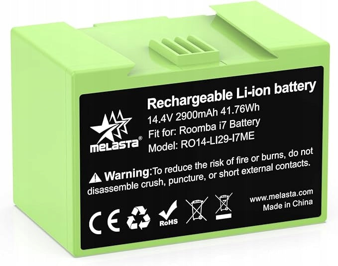 Battery for iRobot Roomba i7 + i3 + i4 + e5 e6 ABL-D1 4000maH