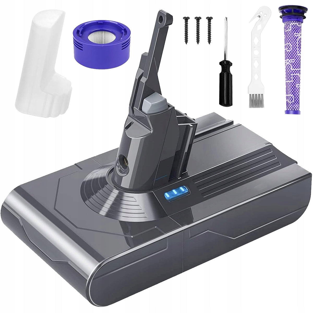 Battery for vacuum cleaner SynaptIQ Dyson V8 4600 mAh