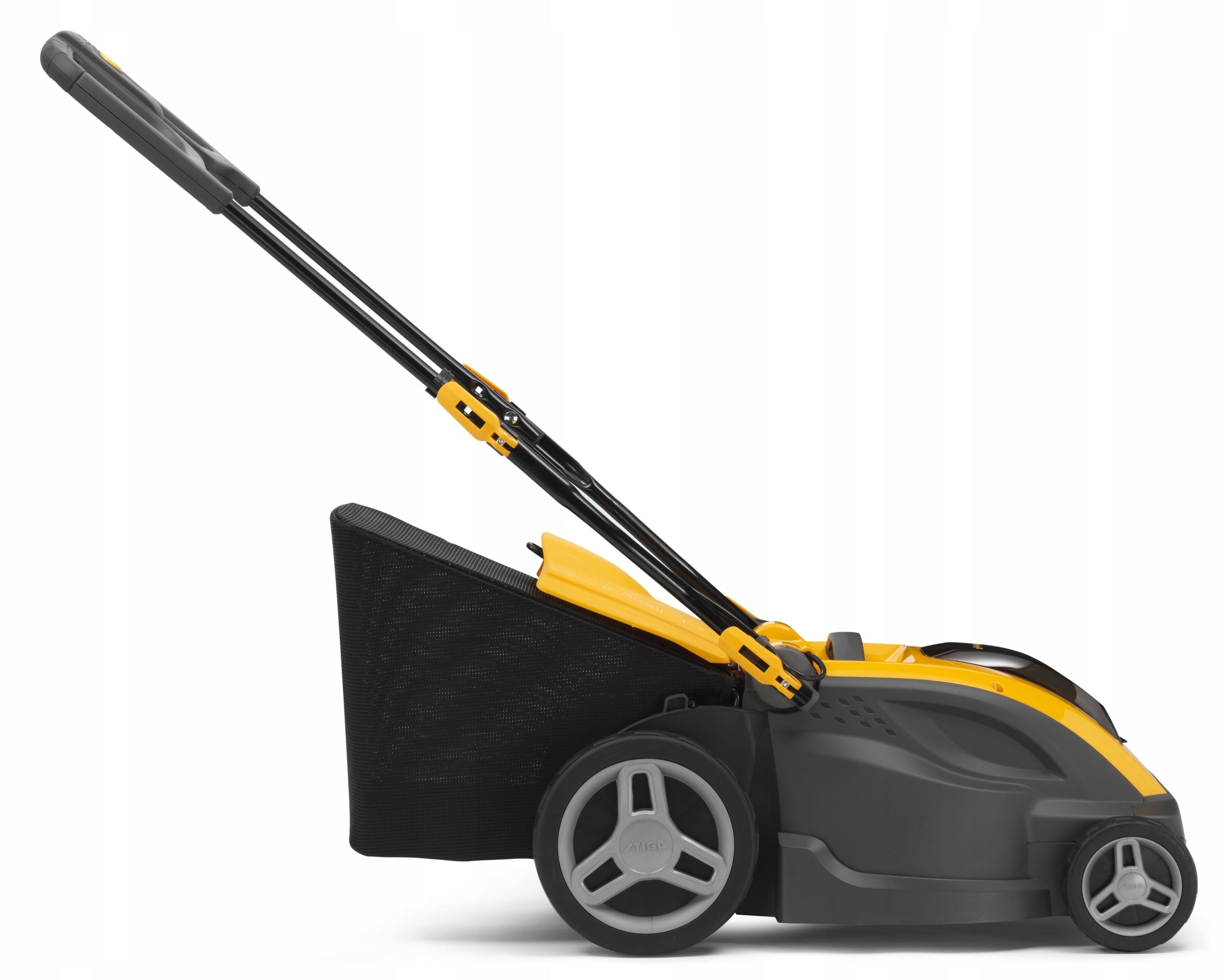 Battery mower with Basket 40L STIGA Combi 340e 38 cm 860W Set of 4 Ah Brand Stiga
