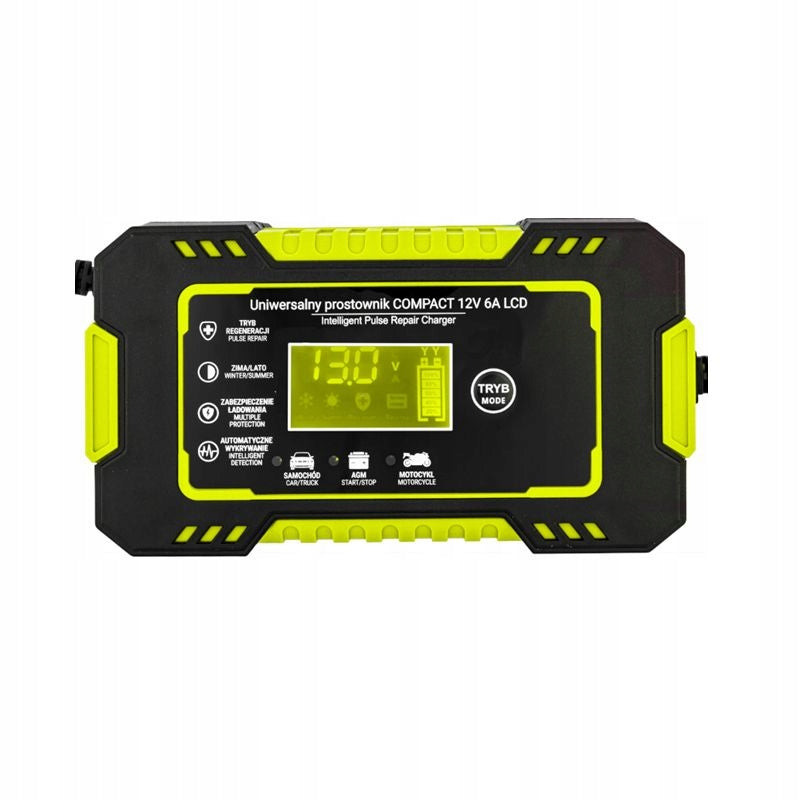 Battery rectifier Kraft&Dele 12V 6A automatic LCD Manufacturer's catalog number KD1290
