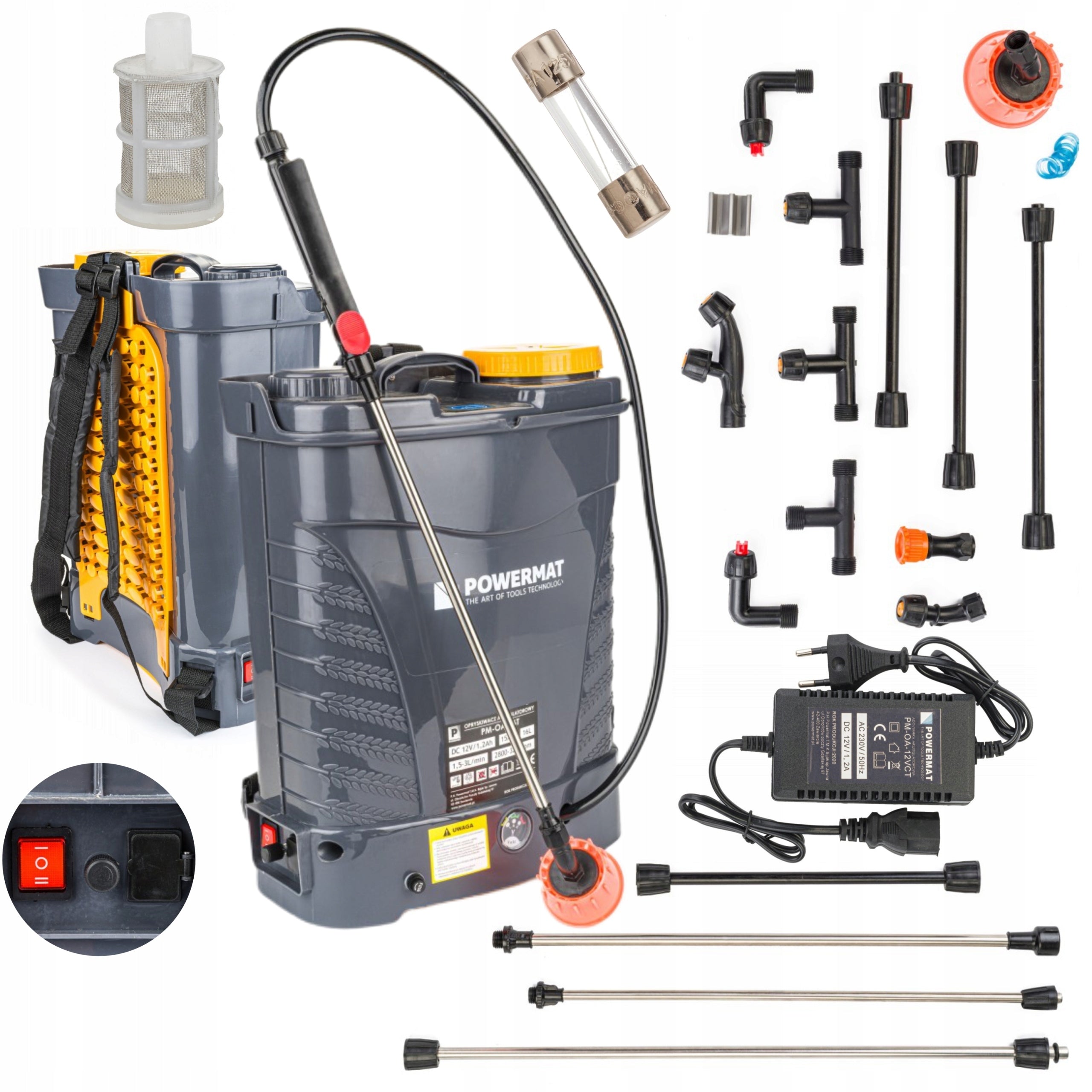 Battery sprayer Powermat 16 l 4,5 bar 80 cm