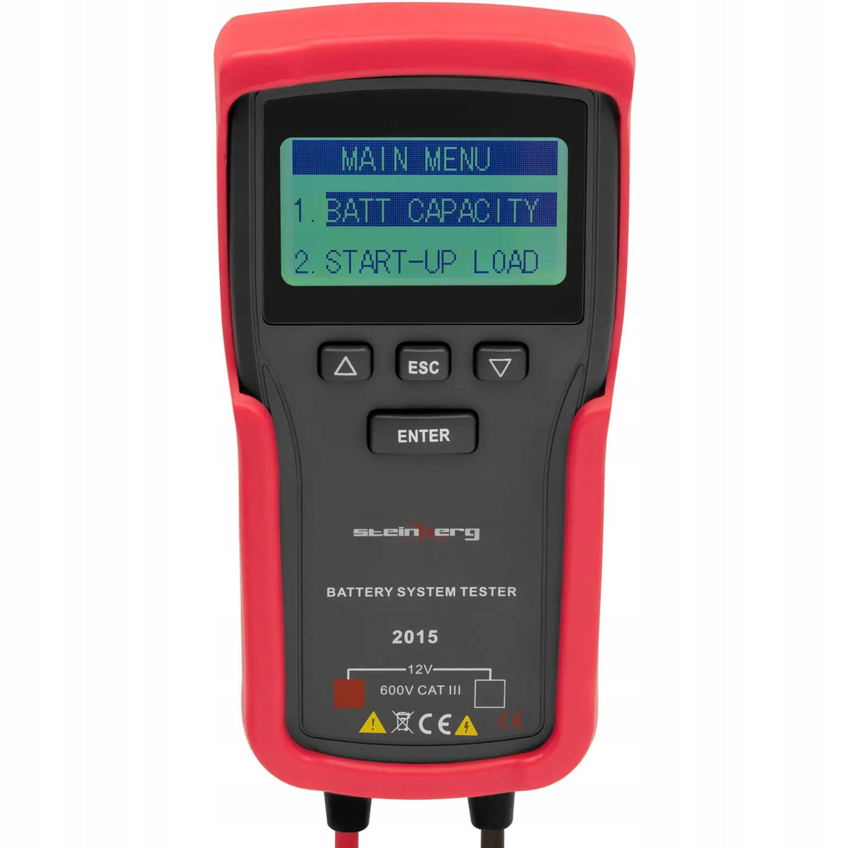 Battery tester SBS-BT-918 9-18 V 3-250 Ah lcd 19x9x4 cm Brand Steinberg Systems