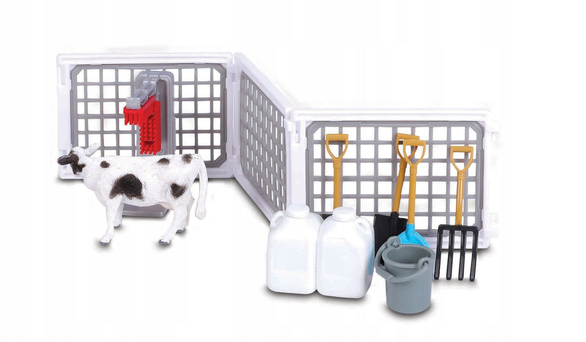 Bburago - FARMLAND, Set Farma s traktorem, assort Kid's age 3＋ years