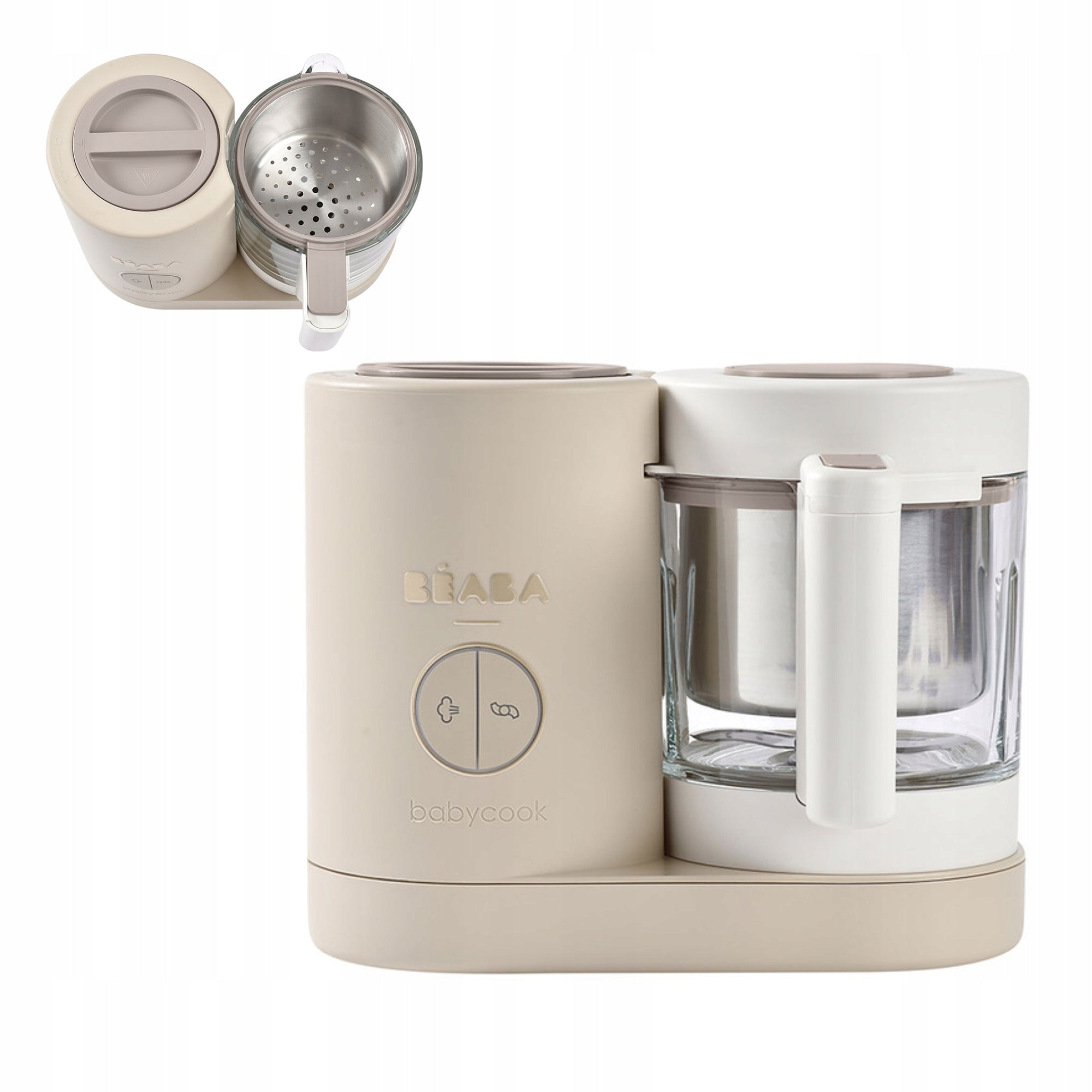Beaba Babycook Neo Clay Steaming Mixing Food Heating