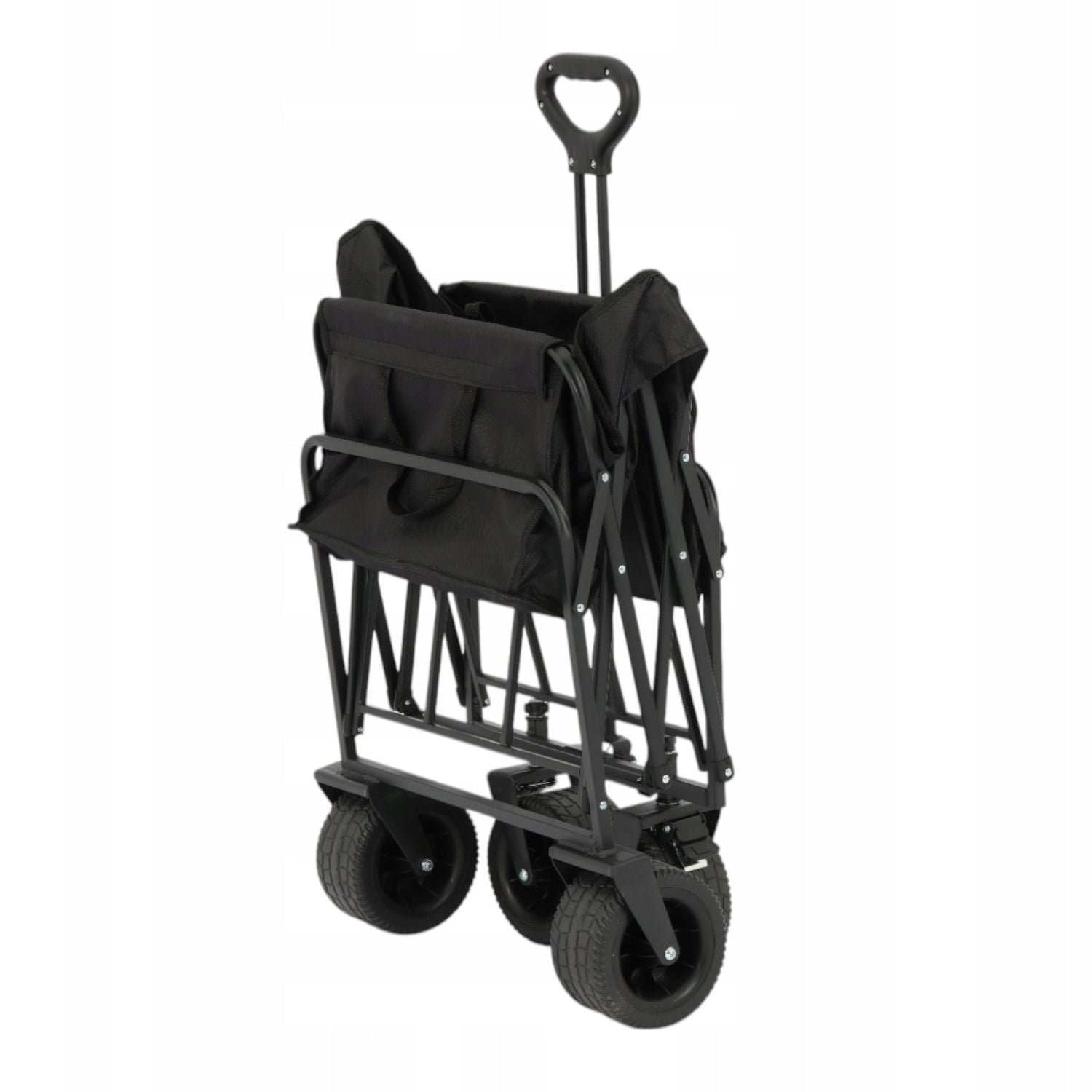 Beach Hiking Trolley WIDE WHEELS Transport Garden Folding Wheels number 4
